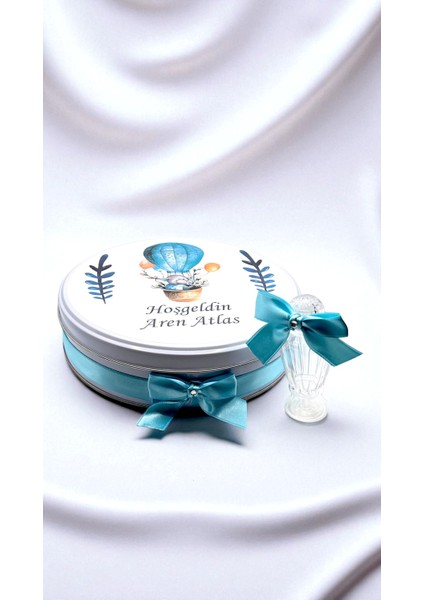 Isme Özel Uçan Balonlu Hediyelik Hoşgeldin Erkek Bebek Çikolatası fiyatları