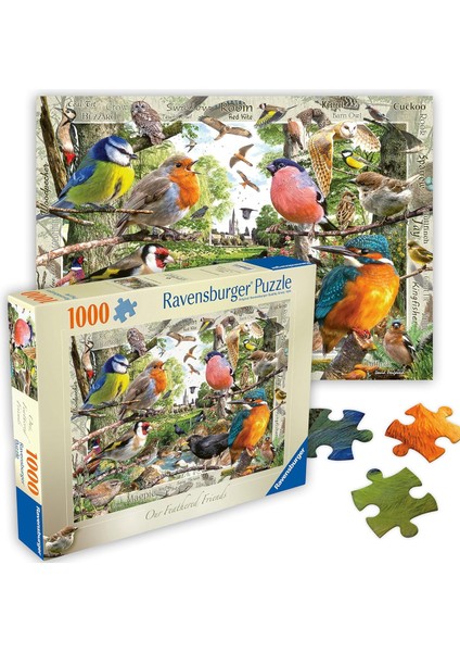 , 1000P Puzzle Tüylü Dostlar, Yetişkin Puzzle