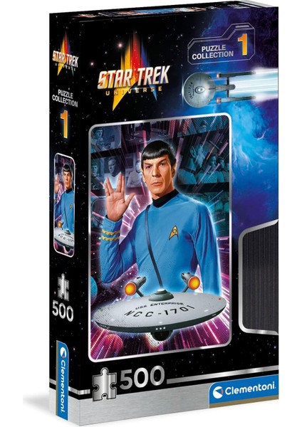 - 35140 - Yapboz Star Trek, 14 Yaşındaki Yetişkinler ve Çocuklar Için, 500 Parça, Tüm Aile Için Beceri Oyunu