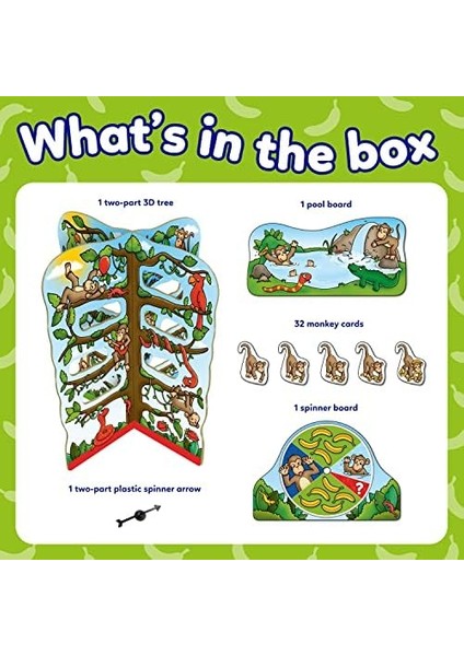 Orchard Toys Cheeky Monkeys, 4-8 Yaş