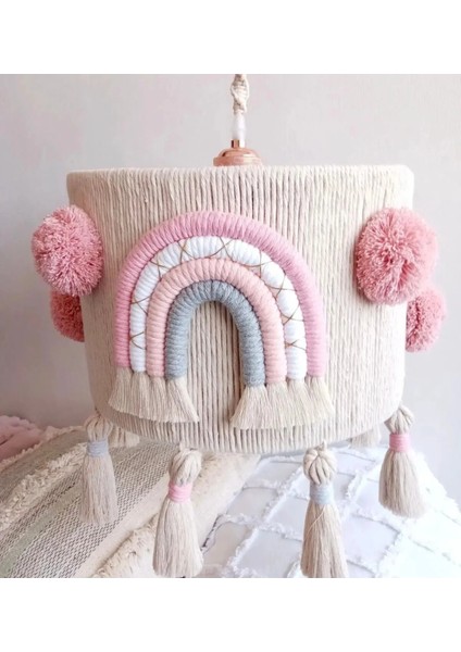 Makrome Avize Çocukodası Şık Tasarım