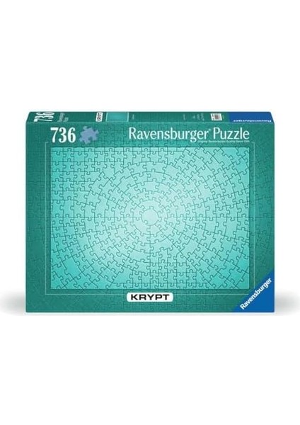 , 736P Puzzle Krypt Metalik Mint, Yetişkin Puzzle