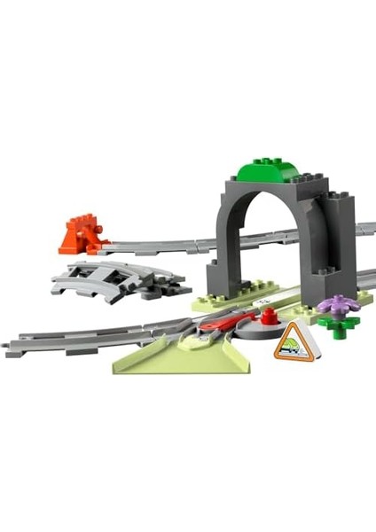 Town Tren Tüneli ve Rayları Ek Seti 10425-2 Yaş ve Üzeri Okul Öncesi Çocuklar Için Eğitici ve Yaratıcı Tren Oyuncağı, Hediye Fikri (20 Parça) modelleri