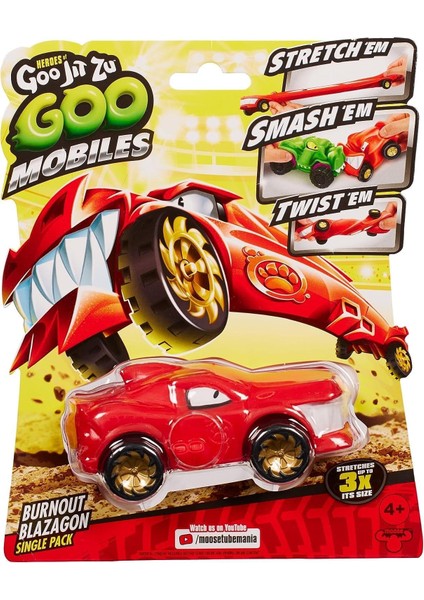 Heroes Of Goo Jit Zu Goo Mobiles Burnout Blazagon- Stretch 'em! Smash 'em! Twist 'em! Fix Them And Start Again! 4 Yaşındaki Kızlar, Erkekler ve Goo Jit Zu Hayranları Için Hediye fiyatları