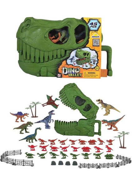 S00042029 Dıno Valley Dıno Skull Buvket -Sun