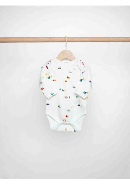 Modadababy Home Kaya 3 Parça Erkek Bebek Uzun Kol Zıbın fırsatları