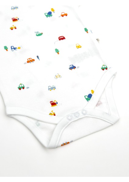 Modadababy Home Kaya 3 Parça Erkek Bebek Uzun Kol Zıbın