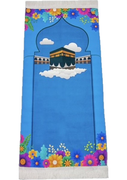 Çocuk Takke Tesbih Kumbara Kutu Seccade Set Erkek Kız Çocuk Seccadesi Namazlık Namaza Alıştırma Hediyelik