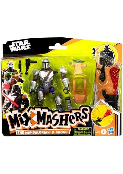 Mixmashers ™ Mandalorian ve Özel Karıştır ve Birleştir Deluxe Aksiyon Figürü Seti ve Aksesuarları fiyatları