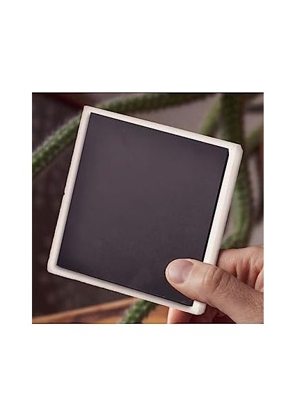 Soyut Sanat, Şahmeran Taş Bardak Altlığı Seti - 4 Parça - Dekoratif, Rustik Mutfak Aksesuarı, 10X10 Cm, Kaydırmaz Tabanlı, Şık ve Dayanıklı SC285