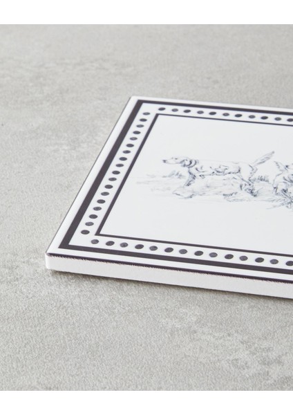 Victoria Seramik Bardak Altlığı 10.8x0.8 cm Siyah - Beyaz (13.11.2025) fiyatları