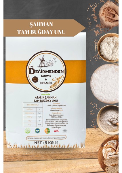 Atalık Şahman Tam Buğday Unu - 5 Kilo fiyatları