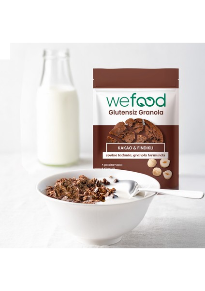 Glutensiz Granola Kakao & Fındıklı 250 gr 3'Lü