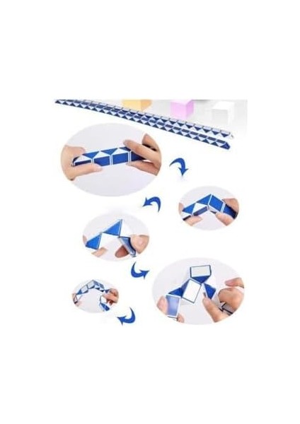 Giderici Havalı,güçlü, Dayanıklı, Ergonomik,, Sihirli Yılan Küçük Zeka Küpü Turuncu