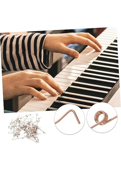 88 Adet Alaşımlı Piyano Tuning Parçası Piyano Yayları Değiştirme ve Onarım Aksesuarı indirimleri