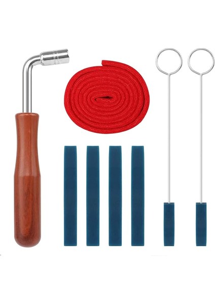 Profesyonel Piyano Akort Kiti Akort Anahtarı Çekiç Mizaç Şerit Sessiz Kit Piyano Dıy Sabitleme Seti