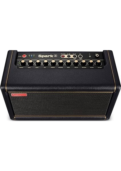 Grid Spark 2 50W Akıllı Gitar Pratik Amp ve Bluetooth Hoparlör, Dahili Looper, Aı Özellikleri ve Elektrik, Akustik ve Bas Gitar Için Akıllı Uygulama modelleri