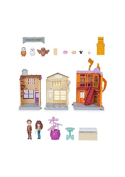 World Small Doll Diagon Alley (Hermione ve Fred) modelleri
