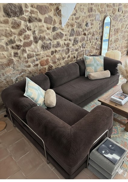 300X200 Teddy Serisi Köşe Kapali| Uzanma Modüler Koltuk | Yıkanabilir Corduroy Kumaş | Çok Fonksiyonlu Yer Yatağıyeny Fitilli modelleri