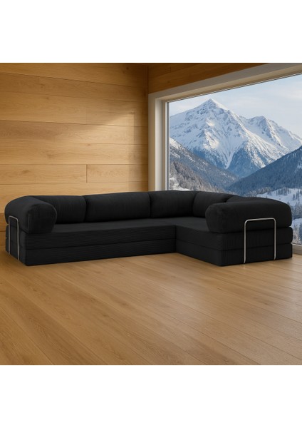 300X200 Teddy Serisi Köşe Kapali| Uzanma Modüler Koltuk | Yıkanabilir Corduroy Kumaş | Çok Fonksiyonlu Yer Yatağıyeny Fitilli fırsatları