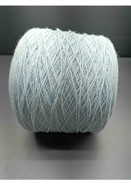 %70 Yün El Örgü Ipi 500 gr Açık Mavi