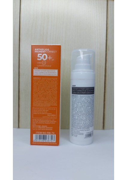 Romantic Bright+ Anthelios Age Correct Günlük Güneş Kremi Spf 50+