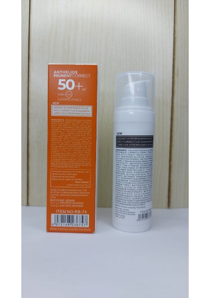 Romantic Bright+ Anthelios Age Correct Günlük Güneş Kremi Spf 50+