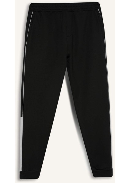 Fit Sporcu Standart Fit Jogger Eşofman Altı İçi Yumuşak Tüylü Skuba Dalgıç Kumaş