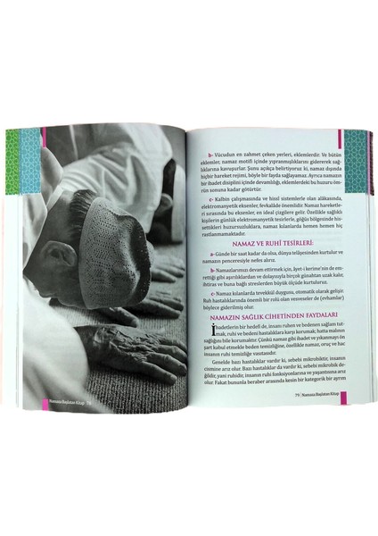 Namaza Başlatan Kitap modelleri