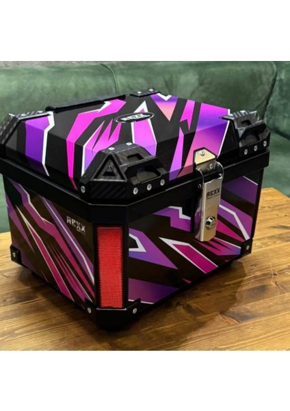 Rexx Motor Topcase Premium 60 Litre Abs Motosiklet Çantası Kırılmaz Karbon fiyatları