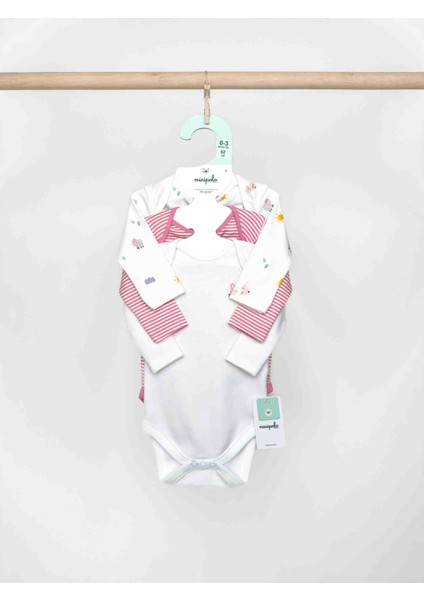 Bade Kız Bebek 3 Parça Uzun Kol Zıbın modelleri