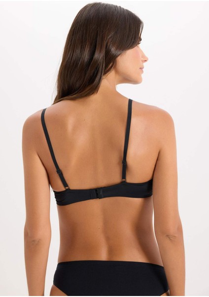 Ekstra Dolgulu Micro Full Push Up Tişört Bra-Fall in Love