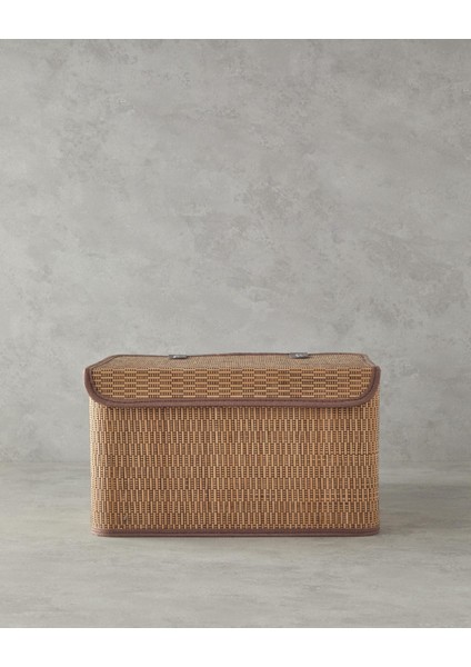 Gina Bambu Saklama Kutusu Kahve 36X27X22 cm (13.11.2025)