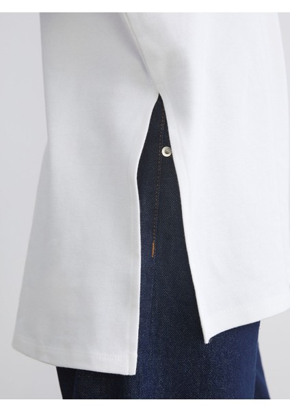 Yeni Sezon Bisiklet Yaka Oversize Kadın Tunik modelleri