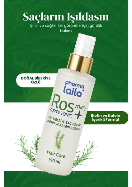 Biberiye Fort Biotin Kafein Içerikli Saf Biberiye Suyu Saç Toniği 150 ml fiyatları