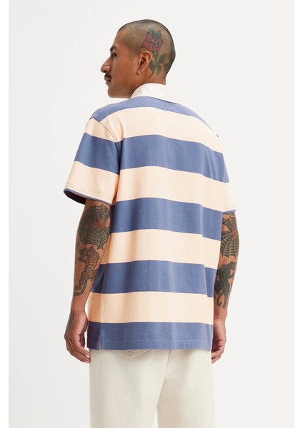 Pamuklu Relaxed Fit Polo Yaka T Shirt Erkek Polo Yaka T Shirt A5798 fiyatları