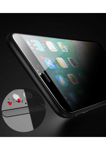 Apple iPhone Se 2020 Zore Anti-Dust Mat Privacy Temperli Ekran Koruyucu indirimleri