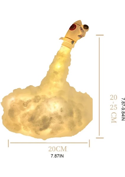 Uçan Astronot Tasarımlı Gece Lambası modelleri