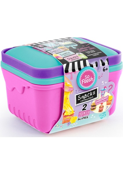 Slime Dıy Market Sepeti Sürpriz Paket Atıştırmalıklar