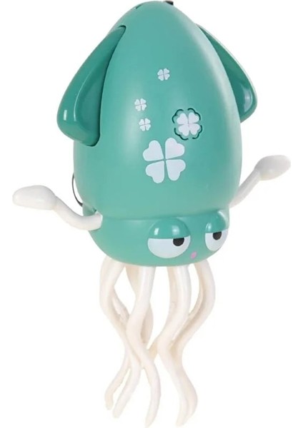 Dansçı Kali Müzikli Işıklı Hareketli Ahtapot Yeşil