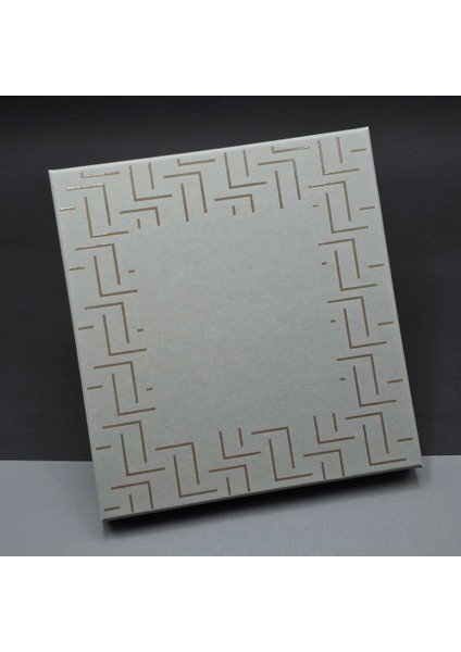 Kutulu Desenli Deri Defter ve Metal Roller Kalem Set fiyatları