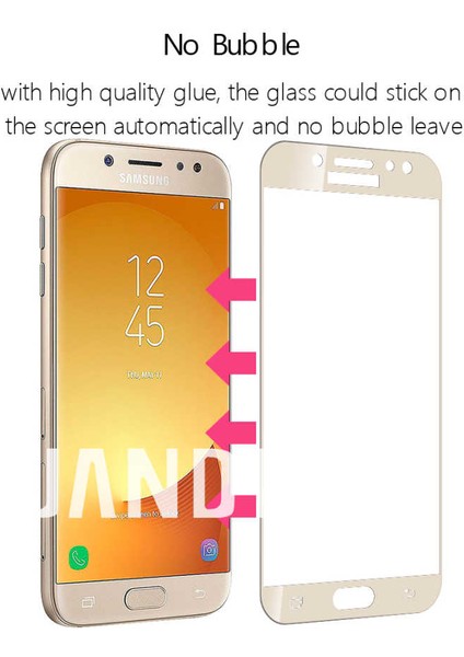 Galaxy J4 Zore Kenarları Kırılmaya Dayanıklı Cam Ekran Koruyucu fırsatları