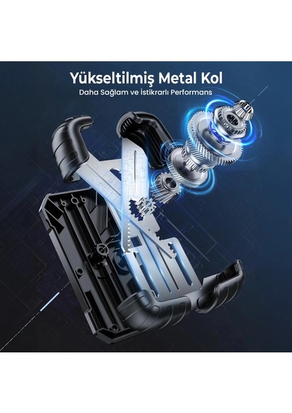 360° Derece Ayarlanabilen Gidon Bağlantılı Bisiklet Motosiklet Için Abs 4-7.8″ Inç Telefon Tutucu fırsatları