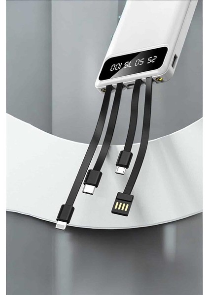 Powerbank 20.000 Mah LCD Ekran USB Lightning Type-C Uyumlu Ios ve Android indirimleri