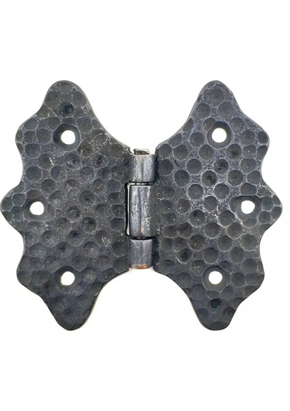 Antika Tarz Dekoratif Pirinç Menteşe - 92 Mm, Oksit