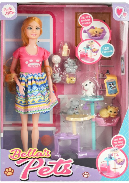 Bella’s Pets Oyuncak Seti Sarı Saçlı