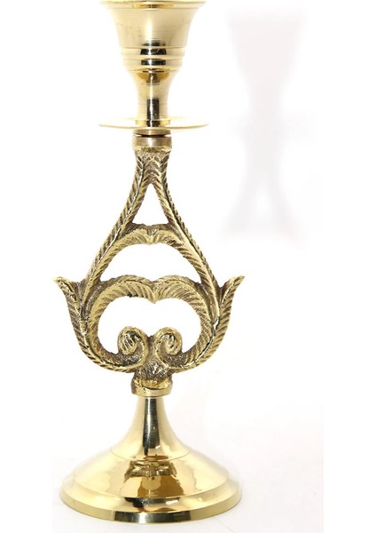 Tekli Pirinç Şamdan 27768