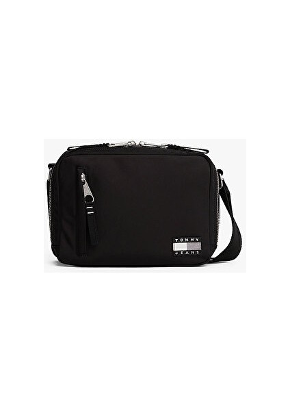 Erkek Siyah Çapraz Askılı Çanta