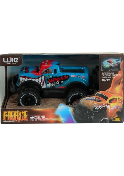 1:20 Uzaktan Kumandalı Full Fonksiyon Speed Monster Kamyonet Mavi fiyatları