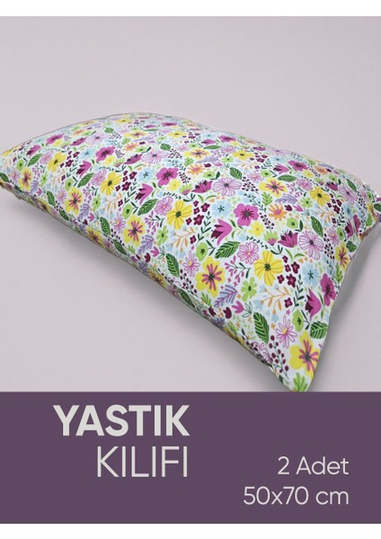Pamuk Kumaşlı Penye Fermuarlı 2 Adet Yastık Kılıfı indirimleri